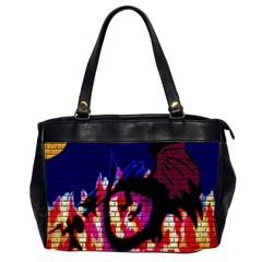 My Dragon Oversize Office Handbag (Two Sides) from ArtsNow.com Front