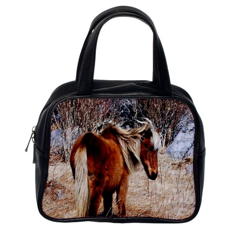 Pretty Pony Classic Handbag (One Side) from ArtsNow.com Front