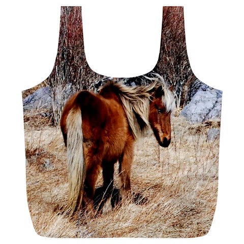 Pretty Pony Reusable Bag (XL) from ArtsNow.com Front