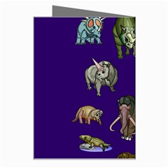 Dino Family 1 Greeting Card from ArtsNow.com Right