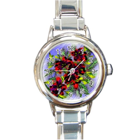 Dottyre Round Italian Charm Watch from ArtsNow.com Front