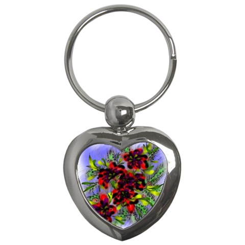 Dottyre Key Chain (Heart) from ArtsNow.com Front