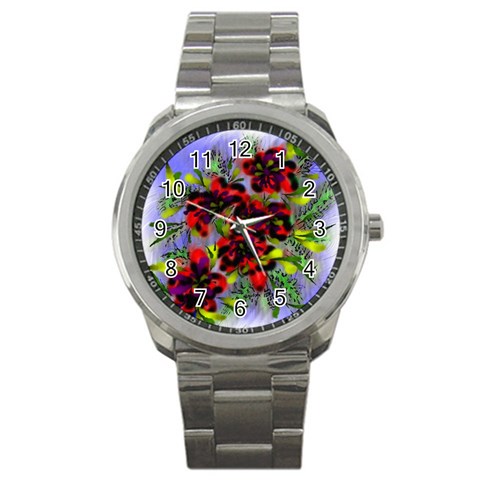 Dottyre Sport Metal Watch from ArtsNow.com Front