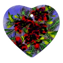 Dottyre Heart Ornament (Two Sides) from ArtsNow.com Back