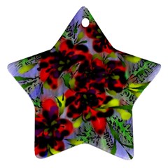 Dottyre Star Ornament (Two Sides) from ArtsNow.com Front