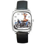 pinup-04 Square Metal Watch