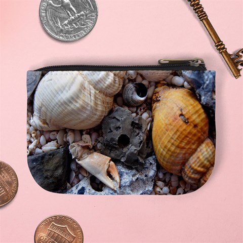 Beach Treasures Coin Change Purse from ArtsNow.com Back