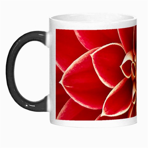 Red Dahila Morph Mug from ArtsNow.com Left