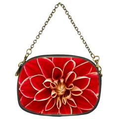 Red Dahila Chain Purse (Two Sided)  from ArtsNow.com Back