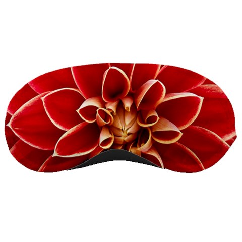 Red Dahila Sleeping Mask from ArtsNow.com Front