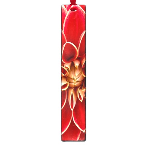 Red Dahila Large Bookmark from ArtsNow.com Front