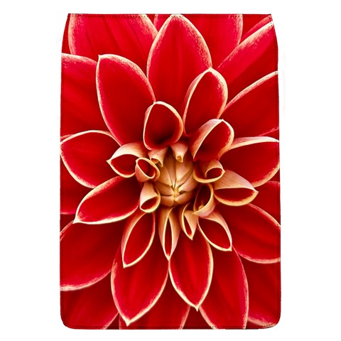 Red Dahila Removable Flap Cover (Large) from ArtsNow.com Front