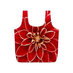 Red Dahila Reusable Bag (S) from ArtsNow.com Front