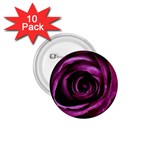 Deep Purple Rose 1.75  Button (10 pack)