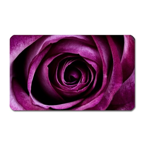 Deep Purple Rose Magnet (Rectangular) from ArtsNow.com Front