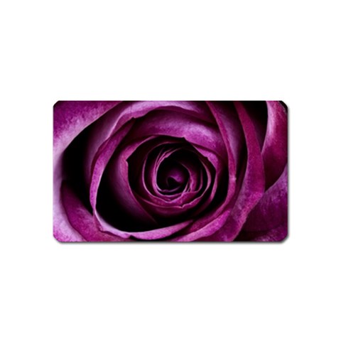 Deep Purple Rose Magnet (Name Card) from ArtsNow.com Front