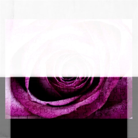 Deep Purple Rose Jigsaw Puzzle (Rectangle) from ArtsNow.com Front