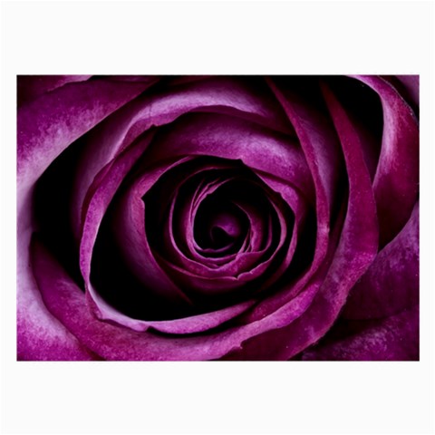 Deep Purple Rose Glasses Cloth (Large) from ArtsNow.com Front