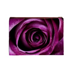 Deep Purple Rose Cosmetic Bag (Large) from ArtsNow.com Back