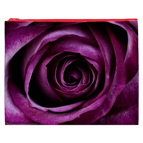 Deep Purple Rose Cosmetic Bag (XXXL) from ArtsNow.com Front