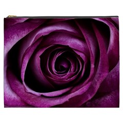 Deep Purple Rose Cosmetic Bag (XXXL) from ArtsNow.com Front