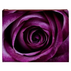 Deep Purple Rose Cosmetic Bag (XXXL) from ArtsNow.com Front