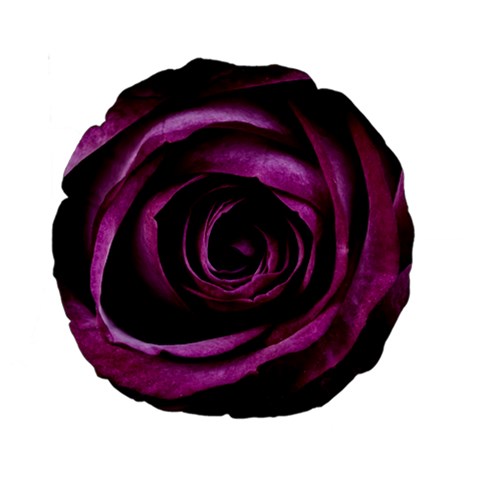 Deep Purple Rose 15  Premium Round Cushion  from ArtsNow.com Back