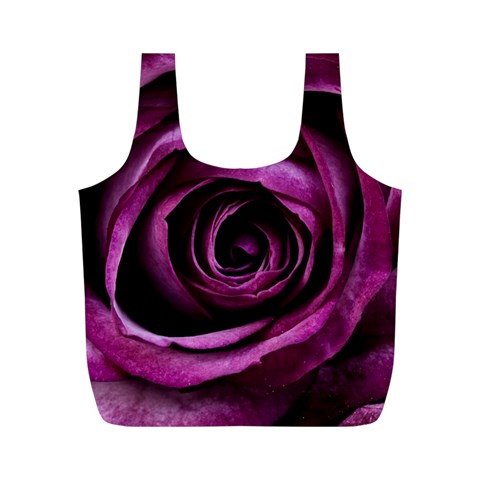 Deep Purple Rose Reusable Bag (M) from ArtsNow.com Front