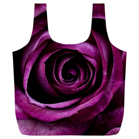 Deep Purple Rose Reusable Bag (XL) from ArtsNow.com Front