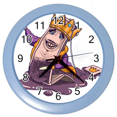 Royaltea Wall Clock (Color) from ArtsNow.com Front