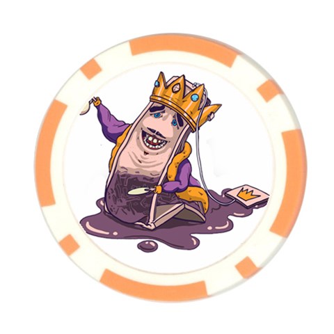 Royaltea Poker Chip from ArtsNow.com Front