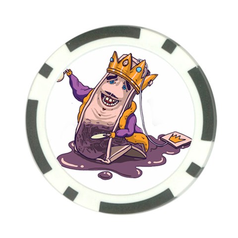 Royaltea Poker Chip from ArtsNow.com Back