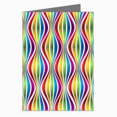 Rainbow Waves Greeting Card (8 Pack) from ArtsNow.com Left