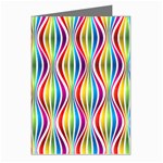 Rainbow Waves Greeting Card (8 Pack)