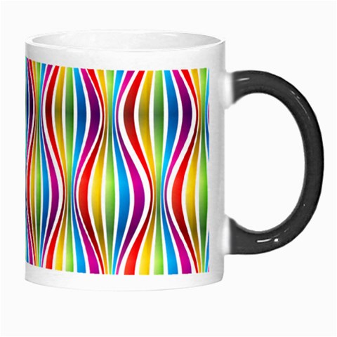 Rainbow Waves Morph Mug from ArtsNow.com Right