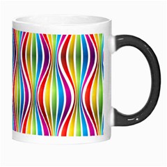 Rainbow Waves Morph Mug from ArtsNow.com Right