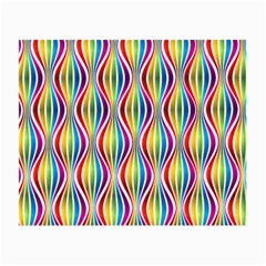 Rainbow Waves Glasses Cloth (Small, Two Sided) from ArtsNow.com Back