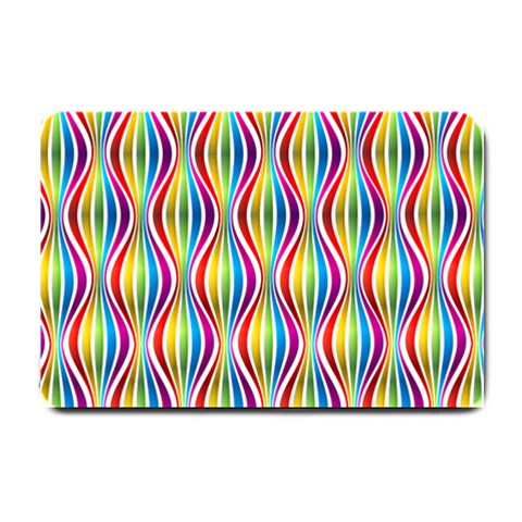 Rainbow Waves Small Door Mat from ArtsNow.com 24 x16  Door Mat