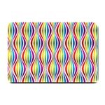 Rainbow Waves Small Door Mat