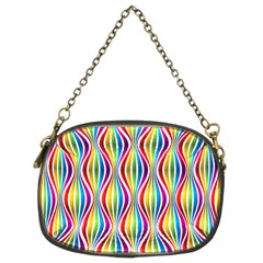 Rainbow Waves Chain Purse (Two Sided)  from ArtsNow.com Front