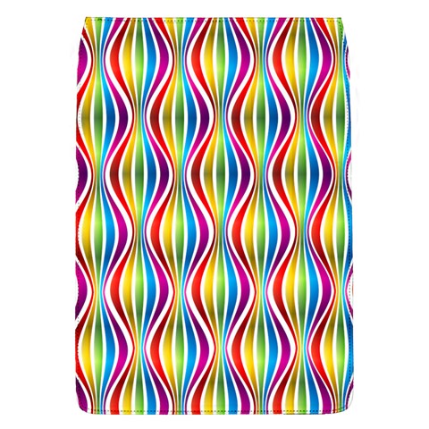 Rainbow Waves Removable Flap Cover (Large) from ArtsNow.com Front