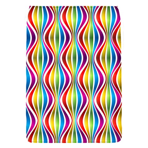 Rainbow Waves Removable Flap Cover (Small) from ArtsNow.com Front