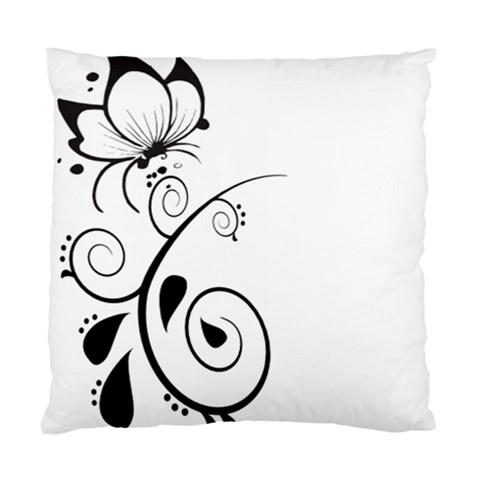 Floral Butterfly Design Cushion Case (Single Sided)  from ArtsNow.com Front