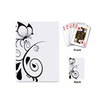 Floral Butterfly Design Playing Cards (Mini)