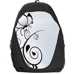 Floral Butterfly Design Backpack Bag