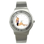 songlist_pinup Stainless Steel Watch