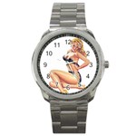 popular pinup Sport Metal Watch