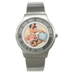 pinup_25 Stainless Steel Watch