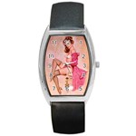 pinup_22 Barrel Style Metal Watch