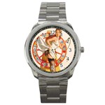 pinup_12 Sport Metal Watch